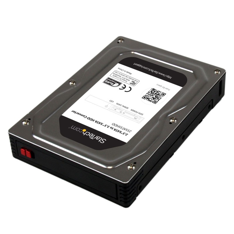 StarTech.com 2.5 TO 3.5 SATA HDD ADAPTER StarTech.com 2.5 TO 3.5 SATA HDD ADAPTER